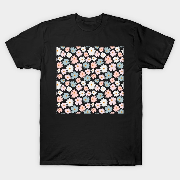 Pastel Flowers T-Shirt by jeune98